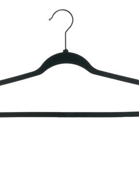 Better Homes And Gardens Black Velvet Suit Hanger with Bar